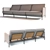 Urban Comfort Sofa Collection 3D model small image 2