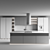 Modular Kitchen Design Set 3D model small image 7