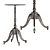 French Dining Base with 4 Legs 3D model small image 1