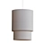 Henning Layered Shade Grey White 3D model small image 2
