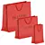 Brand Shopping Bags Set, Various Sizes 3D model small image 4