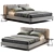 Minotti Tatlin Flat Bed 3D 3D model small image 1