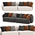 Elegant Rene Sofa: 2014 Version 3D model small image 1