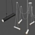 Modern Canopy Spotlight System 3D model small image 4