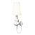 Modern White Steel Wall Sconce 3D model small image 1
