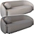 Modern Brice Sofa 3D Model 3D model small image 3