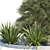 2015 Outdoor Plant 3D Model 3D model small image 2