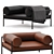 Living Divani Agra Armchair: 2 Colors 3D model small image 1