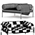 Living Divani Agra Armchair: 2 Colors 3D model small image 6