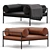 Living Divani Agra Armchair: 2 Colors 3D model small image 7