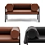 Living Divani Agra Armchair: 2 Colors 3D model small image 8