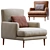 Elegant Paraiso Chair Design 3D model small image 1