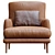 Elegant Paraiso Chair Design 3D model small image 6