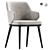 Modern Dining Chairs Set 3D 3D model small image 1