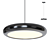 Disco LED Pendant Lamp SEGOL 3D model small image 1