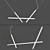 Modern LED Pendant Lamp Design 3D model small image 2