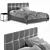 Beyosa Favorit Bed Set 3D model small image 5