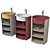 Sleek Tiberio Vanity by Cielo 3D model small image 4