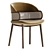 Elegant Mudhif Chair: Timeless Design

(Product Description Translation: "The Mudhif chair is a design masterpiece that integrates local culture 3D model small image 1
