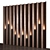 Modern Wall Panel Decor Kit 3D model small image 1