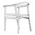 Elegant Modern Chair SF8 002004 3D model small image 3