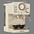 Retro Thera Express Coffee Maker 3D model small image 1