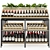 Loft Style Wine Rack 3D model small image 2