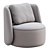 Sleek Modern Pyora Furniture 3D model small image 4