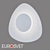 Eurosvet LED Wall Light Scuro 3D model small image 1