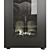 Modern Wine Refrigerator: Sleek Design 3D model small image 4