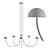 Aromas Dussa Pendant Lamp Elegance 3D model small image 4