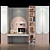 Customizable Children's Furniture Set 3D model small image 1