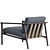 Modern Comfort: Molteni & C Armchair 3D model small image 2