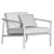 Modern Comfort: Molteni & C Armchair 3D model small image 9