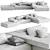 High-Res Cinder Block Module 3D model small image 1