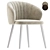 Elegant Swivel Chair Collection 3D model small image 1