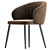 Elegant Swivel Chair Collection 3D model small image 3