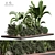 Versatile Outdoor Plant 3D Model 3D model small image 4