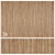 Jute Braided 3D Carpet Set 3D model small image 1