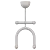  Sleek Modern BAGGE B Model 3D model small image 3
