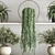 Versatile Hanging Indoor Plant Set 3D model small image 4