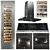 Bertazzoni 5-in-1 Kitchen Set 3D model small image 1
