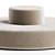 Stylish Keha Lawson Sofa 3D model small image 2