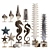 Extravagant Sea Decor Set 3D model small image 7