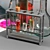 Chemistry Lab Glassware Set 3D model small image 5