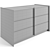 Elegant Bonaldo Aureo Sideboard 3D model small image 4