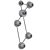 Elegant Lyra Wall Sconce 3D model small image 2