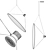 Modern Elegance: Amisol Suspension Light 3D model small image 3