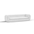 Nordic Charm Copenhagen Sofa 3D model small image 5
