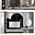 Modern TV Wall Decor Shelf 3D model small image 2